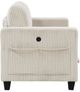 Homelegance® Walterboro Beige Loveseat with Storage and Charging Ports-3