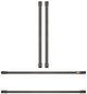 Café™ Brushed Black Refrigeration Handle Kit-0