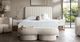 Diamond Sofa® Brooke Ivory Eastern King Upholstered Panel Bed-2