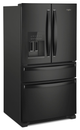 Whirlpool® 36 in. 24.5 Cu. Ft. Black Freestanding French Door Refrigerator-3