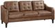Homelegance® Mallory Brown Sofa-0