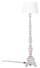 A & B Home Distressed White Floor Lamp-0