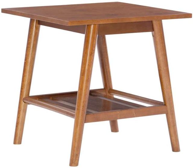 Linon Charlotte Brown End Table-0