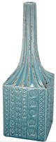 A & B Home Ming Blue Garden Vase -0