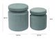 TOV Furniture by TOV Slashed Set of 2 Sea Blue Kris Storage Ottomans-4