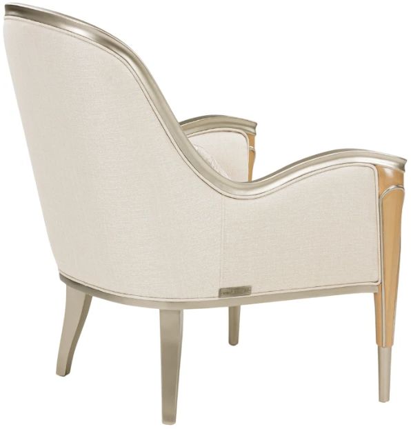 Michael Amini® Villa Cherie Caramel/Pearl Accent Chair-3