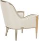 Michael Amini® Villa Cherie Caramel/Pearl Accent Chair-3