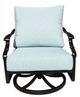 CabanaCoast® Customizable Verona Aluminum Outdoor Lounge Swivel Chair-1