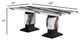 Global Furniture USA D12 7-Piece Black/White Dining Set-1