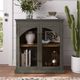 Jofran Inc. Archdale Gray 2-Door Accent Cabinet-1