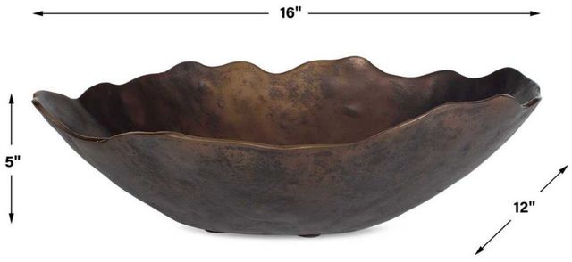 Uttermost® Obscura Dark Bronze Indoor-Outdoor Bowl-1