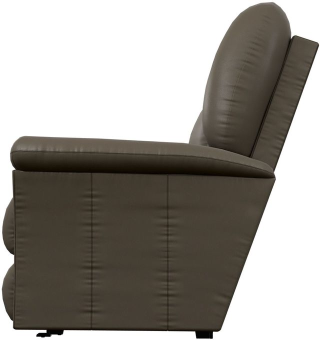 La-Z-Boy® Jasper Smoke Leather Manual Wall Recliner-3