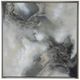 A & B Home Black/Gray/White Stormy Skies Framed Wall Art-1