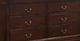 Elements International Louis Philippe Brown 6-Drawer Dresser-1