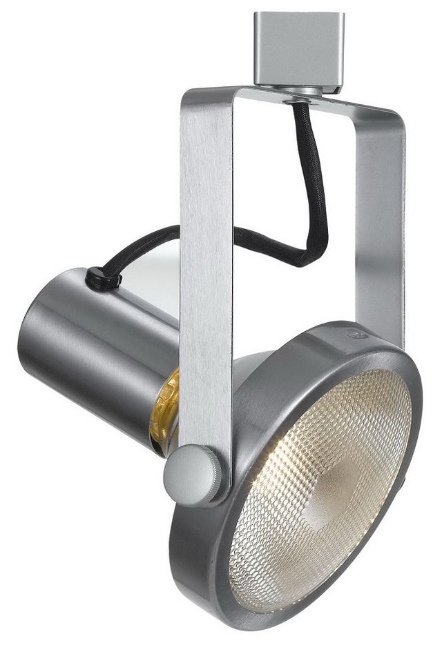 Cal® Lighting & Accessories Brushed Steel Track Light-0