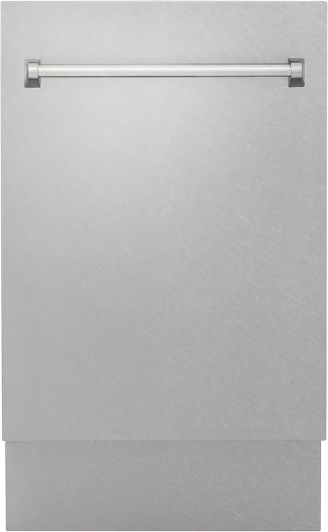 Zline Tallac Series 18" Satin Stainless Steel Built-In Dishwasher-0