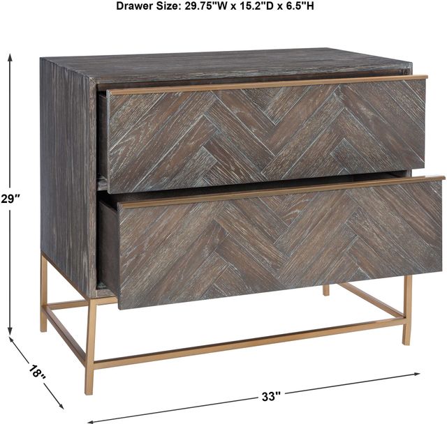 Uttermost® Armistead Dark Walnut Chest-2