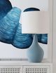 Bassett Mirror Rawlins Blue Table Lamp-4