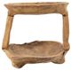 A & B Home Brown 2-Tiered Tray-0