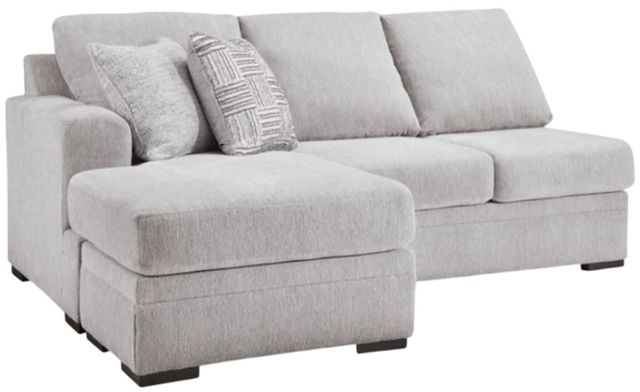 Benchcraft® Gabyleigh 2-Piece Nickel Left-Arm Facing Sectional and Chaise-1