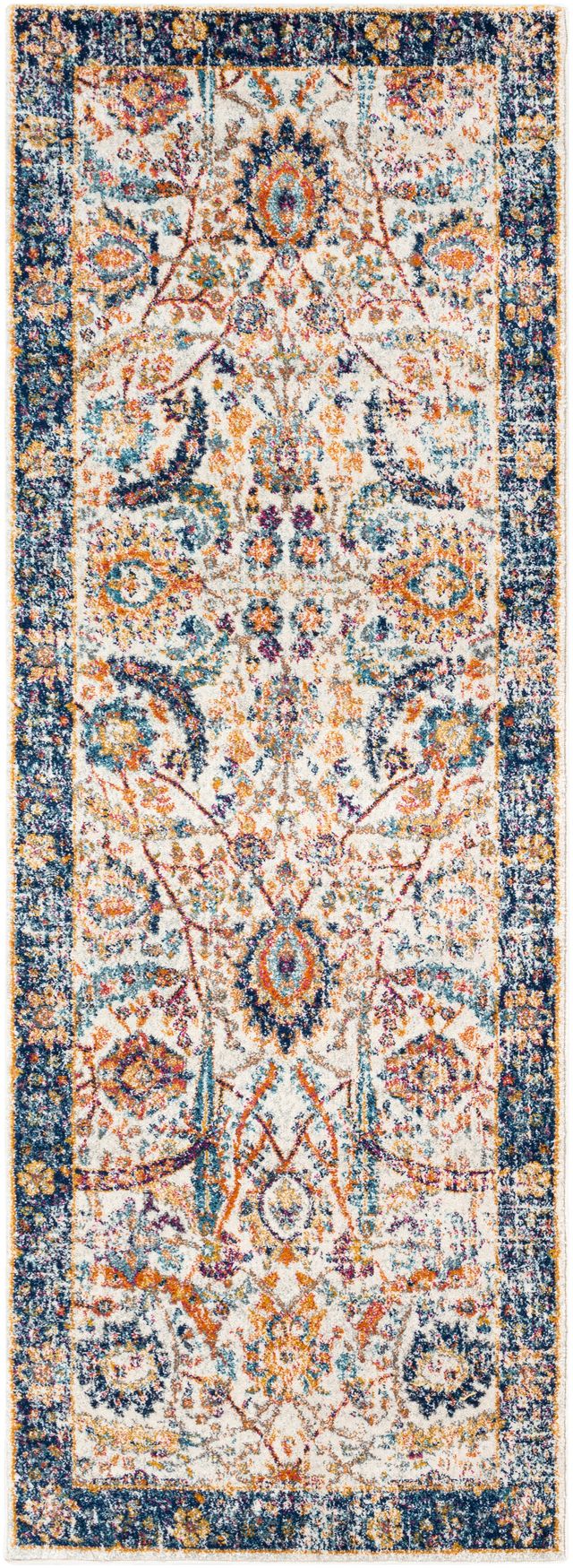 Surya Harput Multi-Color 3'x7' Runner Rug-0