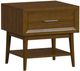 Elements International Santa Barbara 2-Piece Walnut Occasional Table Set-2