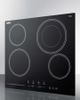 Summit® 24" Black Electric Cooktop-3