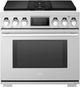 SKS 36" Stainless Steel Pro Style Dual Fuel Range-0