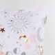 Olliix by Mi Zone Kids Celia Blush and Gold Twin Starry Sky Metallic Printed Comforter Set-4