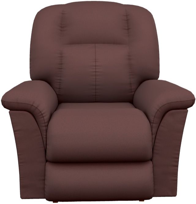 La-Z-Boy® Jasper Garnet Power Rocking Recliner with Headrest-1