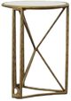 Furniture Classics Allison Cream/Gray Side Table with Gold Base-0