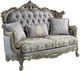 ACME Furniture Miliani Antique Bronze/Gray Loveseat-0