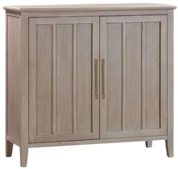 Modus Furniture Camden Chai Bar Cabinet with Stemware Rack and Wine Rack-0