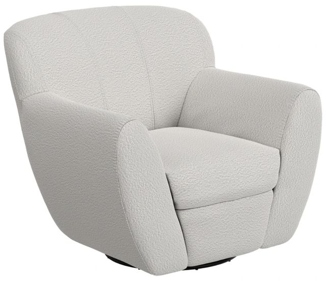 International Furniture Direct Tamesis Beige Swivel Accent Chair-0