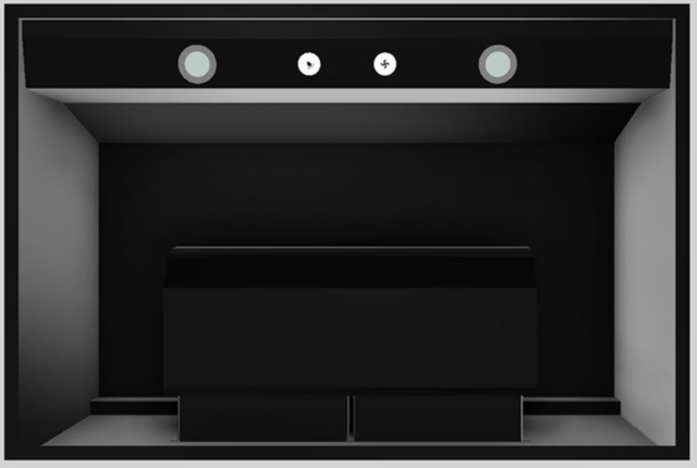 Vent-A-Hood® 36" Wall Mounted Range Hood-Black-2