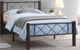 IFDC Black/Espresso Youth Single Platform Bed-0