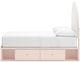 Signature Design by Ashley® Wistenpine Blush Full Upholstered Panel Bed with 4-Drawer Storage-4