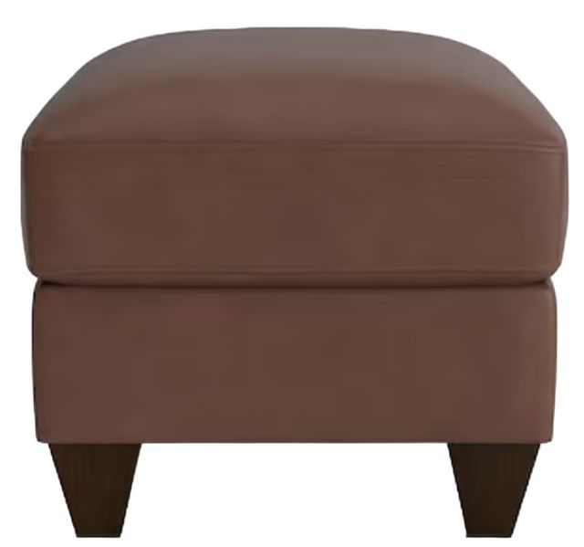 Bassett® Furniture Customizable Benchmade Premier Leather Ottoman-2