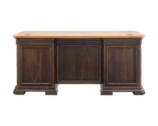 Martin Furniture Sonoma Dark Roast Double Pedestal Desk-2