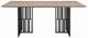 ACME Furniture Zudora Antique Oak Dining Table with Black Base-1