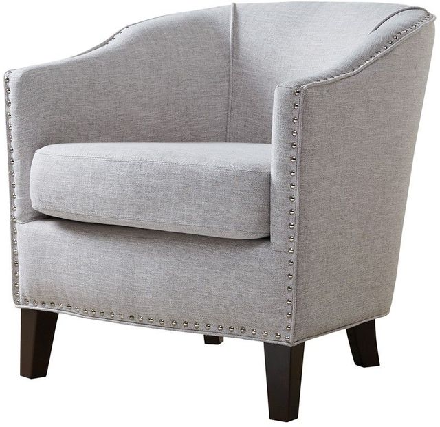Olliix by Madison Park Cream Fremont Barrel Arm Chair-3