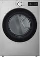 LG 7.4 Cu. Ft. Graphite Steel Smart Front Load Gas Dryer with TurboSteam® and Built-In Intelligence-0