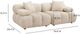 TOV Furniture Calliope Off-White Loveseat-1