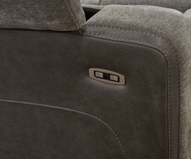 Signature Design by Ashley® Ultimax Shadow Power Recliner with Adjustable Headrest-4