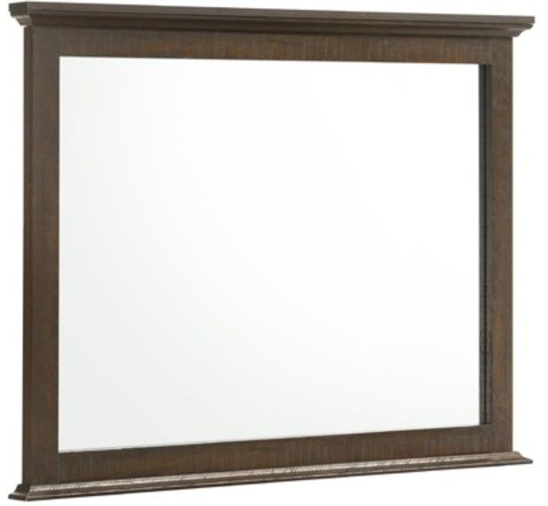 American Wholesale Furniture Savana Brown Dresser Mirror-0