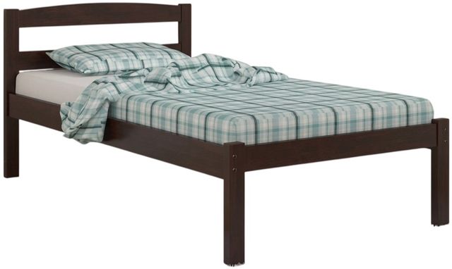 Donco Kids Econo Scandinavian Cappuccino Youth Twin Panel Bed-0