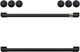 Café™ Flat Black Front Control Induction Knobs and Handle Kit-1