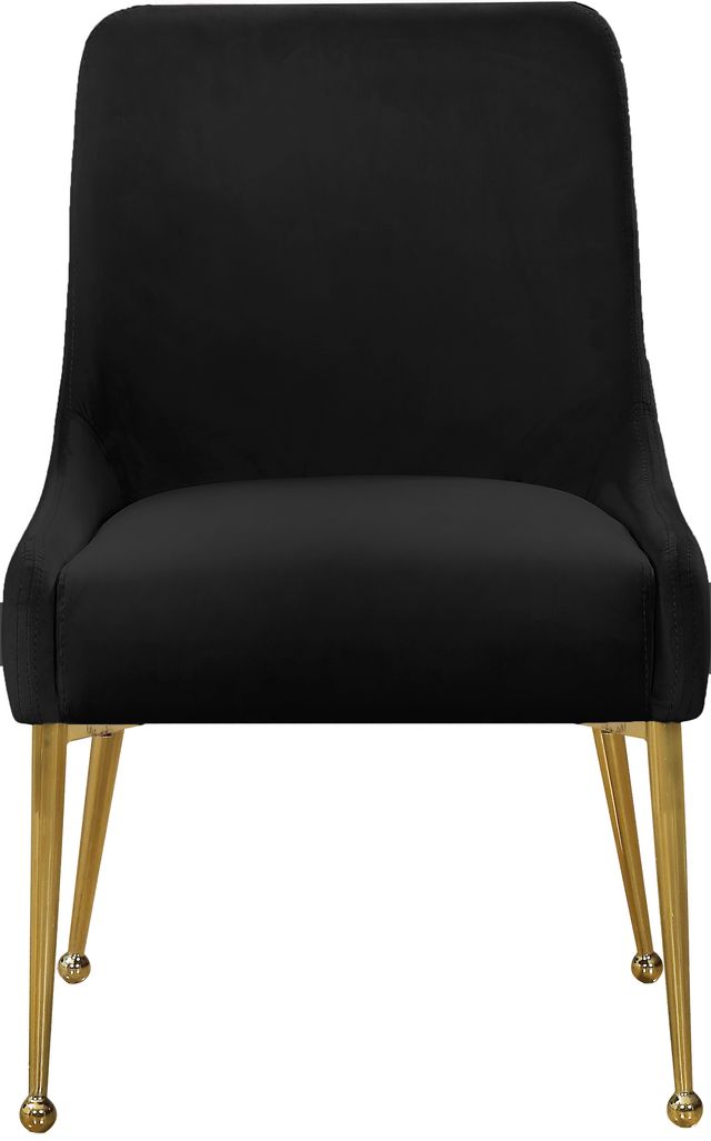 Meridian Furniture Owen Black Velvet Dining Chair-1