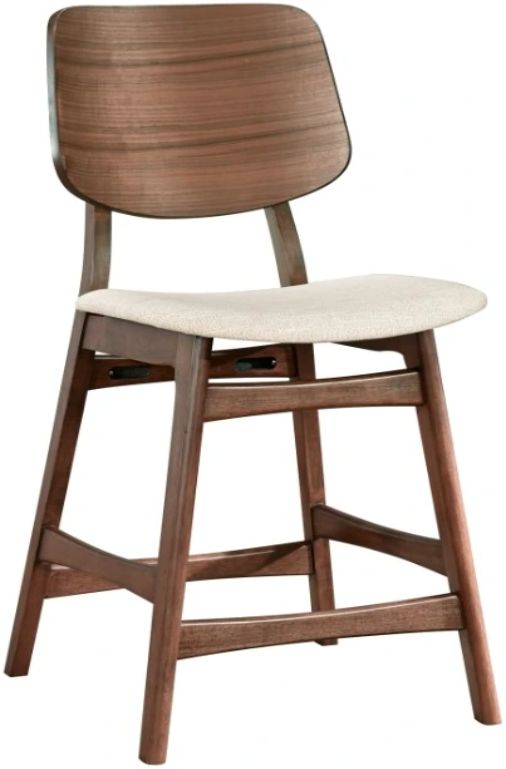 New Classic® Home Furnishings Oscar 5-Piece Walnut Counter Dining Set-3