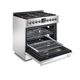 Fulgor Milano Sofia 36" Stainless Steel Pro Style Dual Fuel Range-1